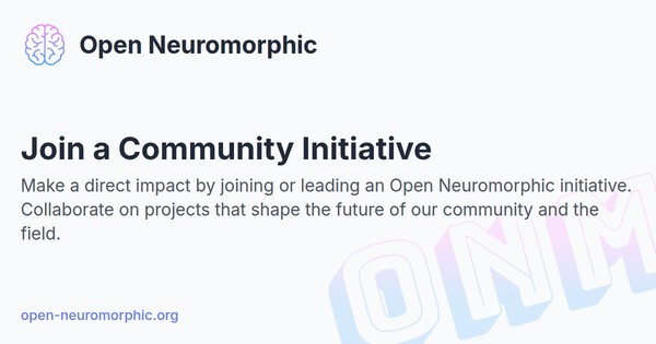 Social share preview for Join a Community Initiative