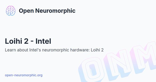 Social share preview for Loihi 2 - Intel