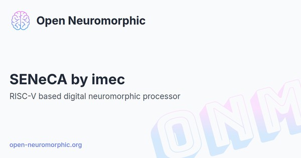 Social share preview for SENeCA by imec