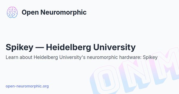 Social share preview for Spikey — Heidelberg University