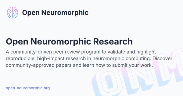 Social share preview for Open Neuromorphic Research