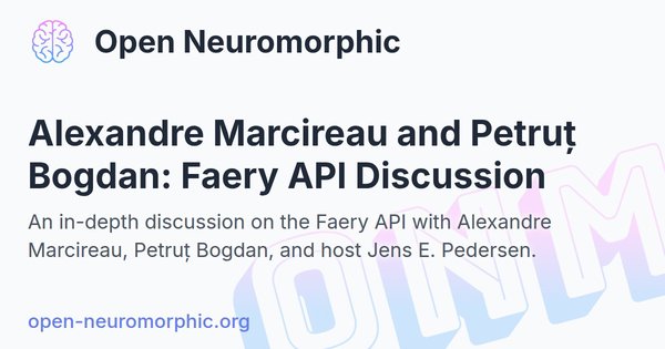 Social share preview for Alexandre Marcireau and Petruț Bogdan: Faery API Discussion