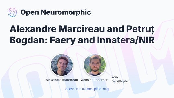 Social share preview for Alexandre Marcireau and Petruț Bogdan: Faery and Innatera/NIR