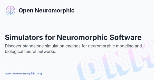 Social share preview for Simulators for Neuromorphic Software