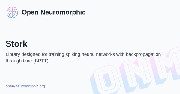 Social share preview for Stork