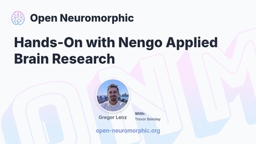 Hands-On with Nengo Applied Brain Research