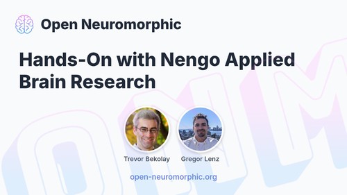 Hands-On with Nengo Applied Brain Research