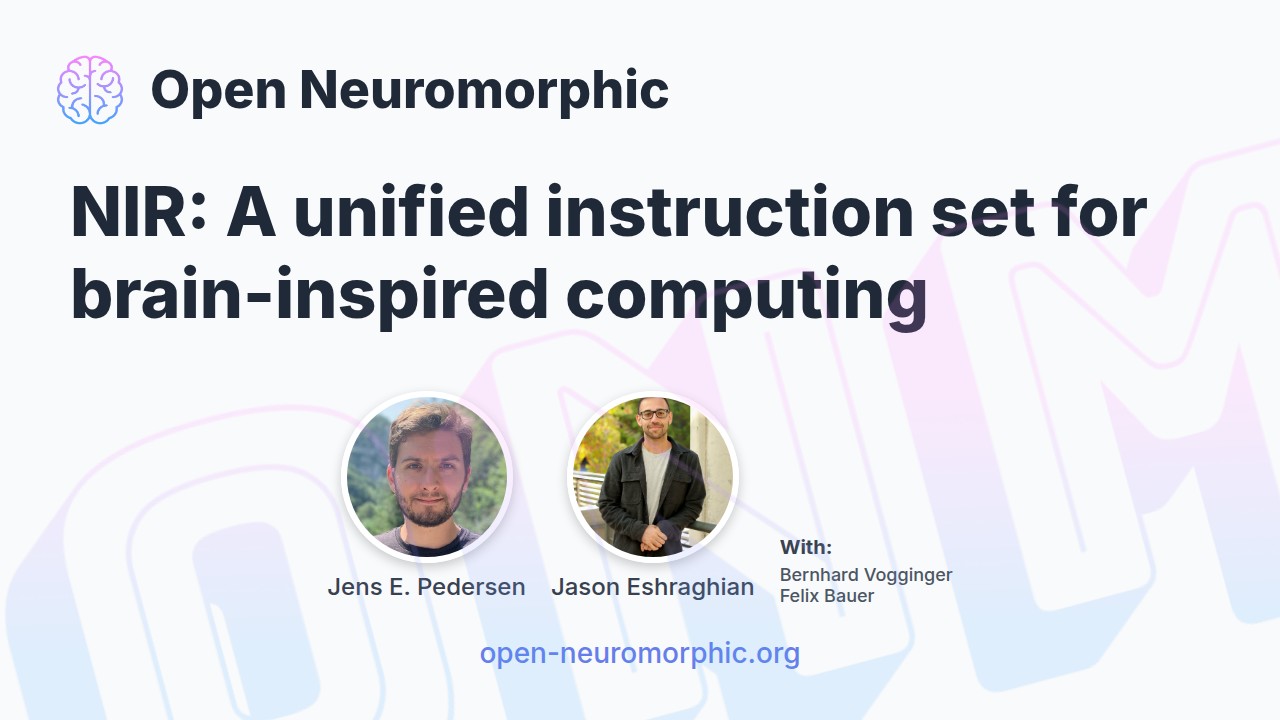 NIR: A unified instruction set for brain-inspired computing - Open