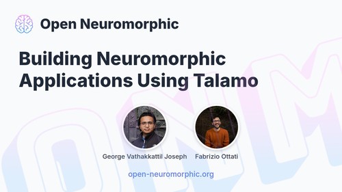 Building Neuromorphic Applications Using Talamo