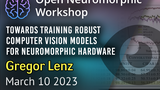 Towards Training Robust Computer Vision Models for Neuromorphic Hardware