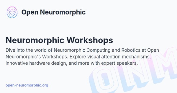 Social share preview for Neuromorphic Workshops